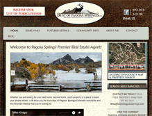 Tablet Screenshot of bestofpagosasprings.com